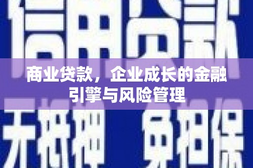 德清商业贷款，企业成长的金融引擎与风险管理