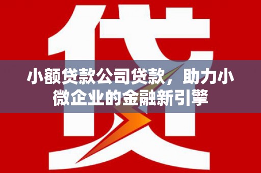 德清小额贷款公司贷款，助力小微企业的金融新引擎