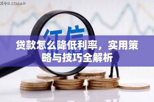 德清贷款怎么降低利率，实用策略与技巧全解析