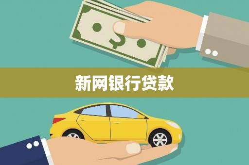 德清新网银行贷款