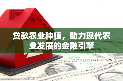 德清贷款农业种植，助力现代农业发展的金融引擎