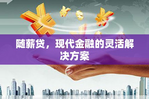 德清随薪贷，现代金融的灵活解决方案