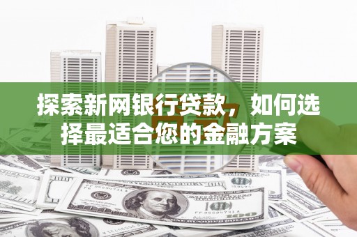 德清探索新网银行贷款，如何选择最适合您的金融方案