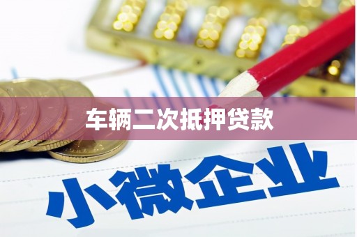 德清车辆二次抵押贷款
