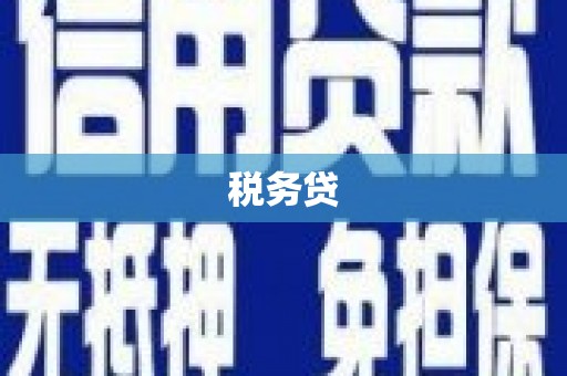 德清税务贷