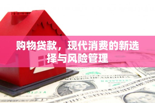 德清购物贷款，现代消费的新选择与风险管理