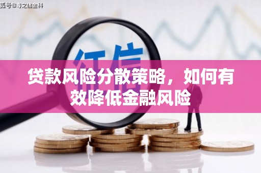 德清贷款风险分散策略，如何有效降低金融风险