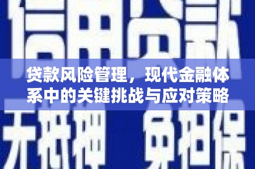 德清贷款风险管理，现代金融体系中的关键挑战与应对策略