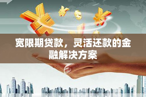 德清宽限期贷款，灵活还款的金融解决方案