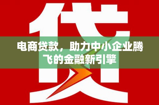德清电商贷款，助力中小企业腾飞的金融新引擎