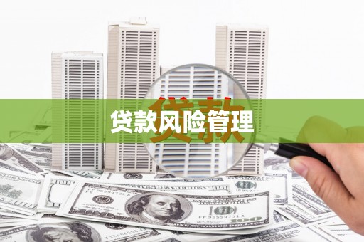 德清贷款风险管理