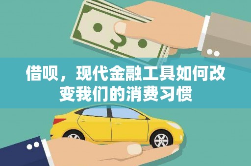 德清借呗，现代金融工具如何改变我们的消费习惯