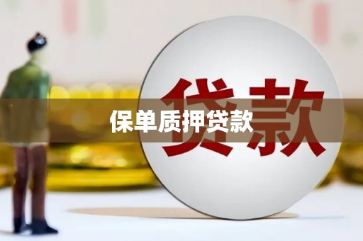 德清保单质押贷款
