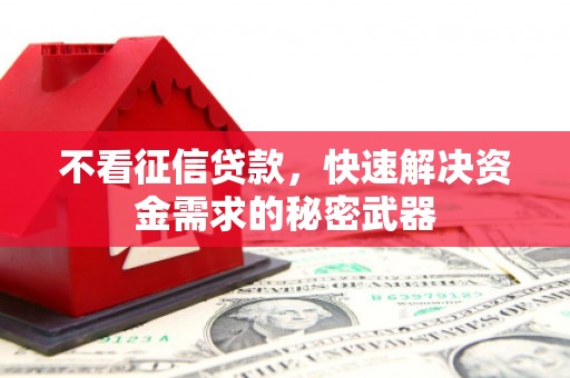 德清不看征信贷款，快速解决资金需求的秘密武器