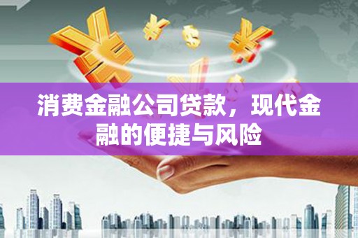 德清消费金融公司贷款，现代金融的便捷与风险